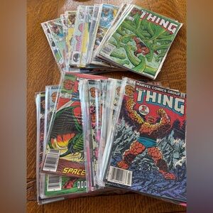 Vintage marvel comics “The Thing” complete series 36 issues